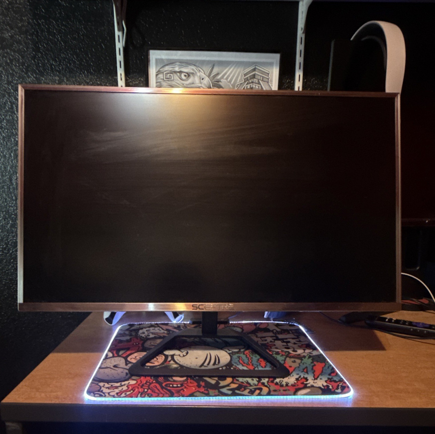 Sceptre F24 24in LED 1080p 75Hz Monitor HDMI VGA Built-In Speakers