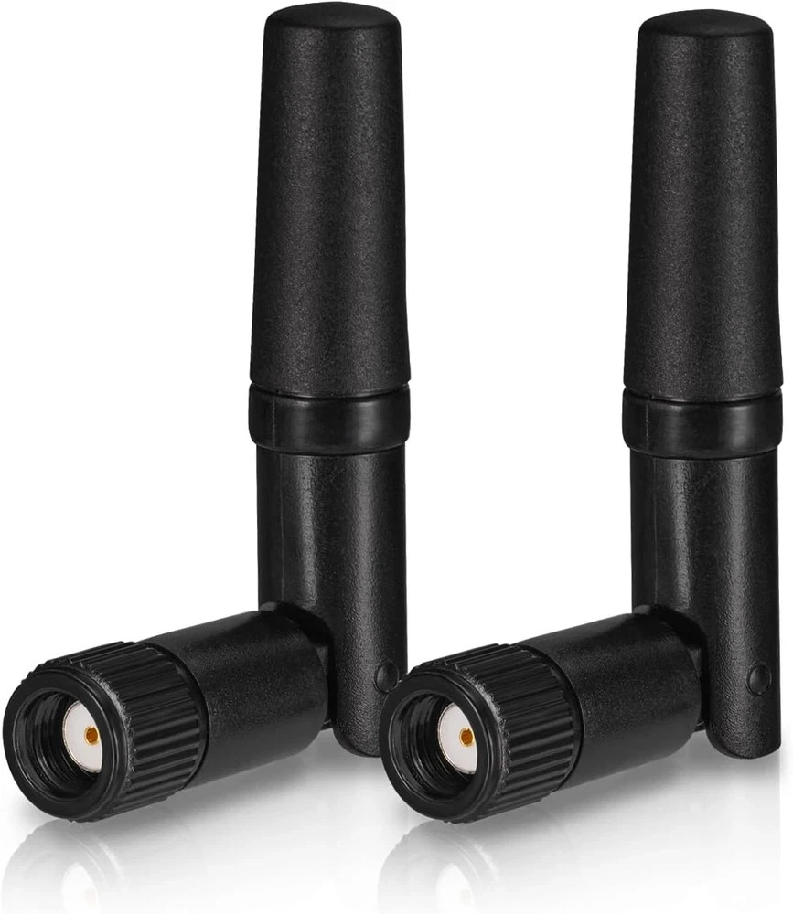 2 Pack Dual Band WiFi Antenna 2.4GHz 5GHz RP-SMA for PC Router PCIe Card