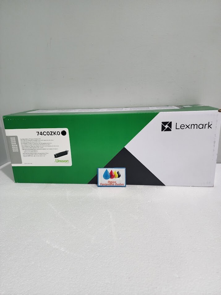 Lexmark 74C0ZK0 Black Imaging Unit