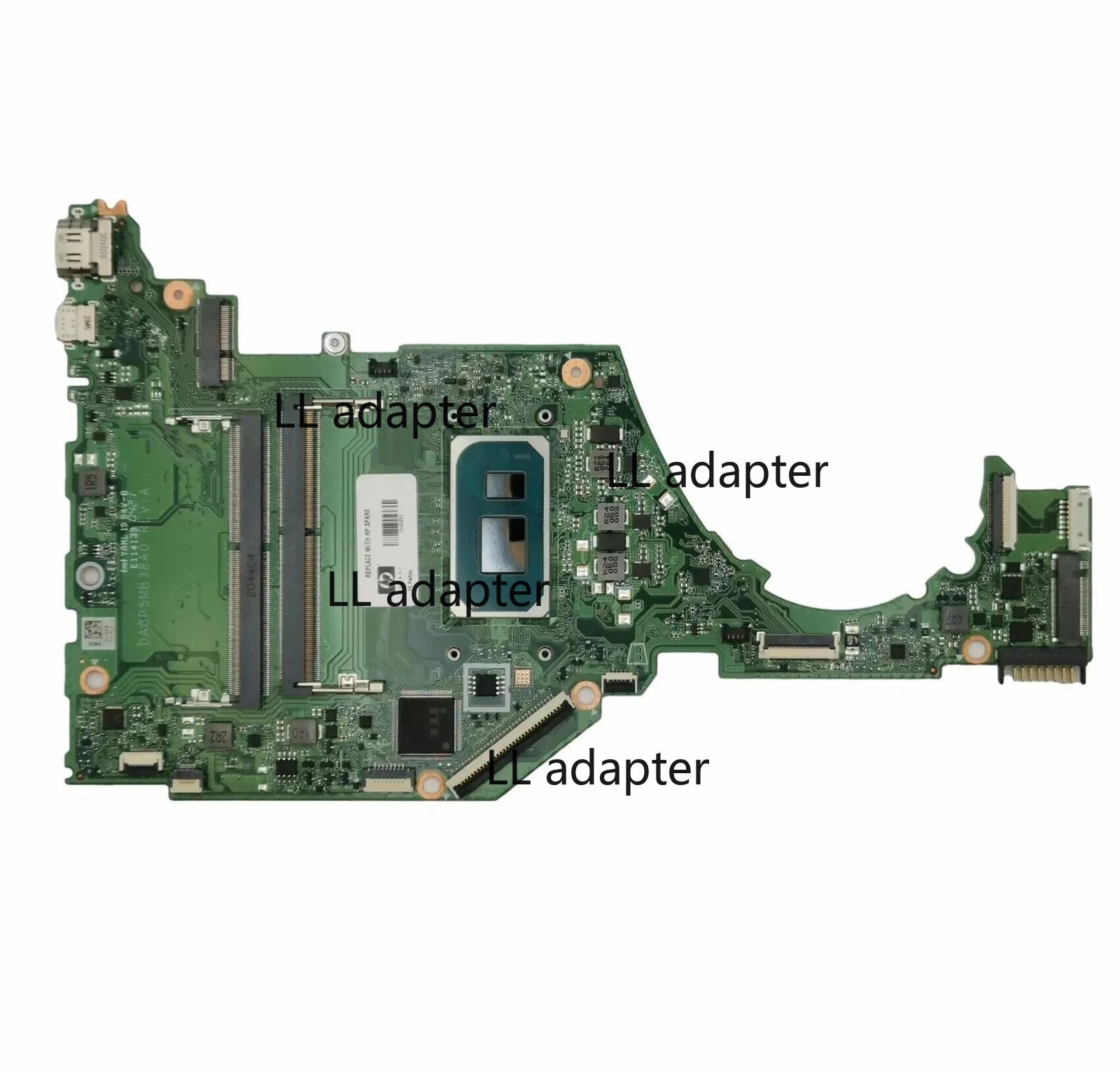 HP 15-DY 15-DY2000 15S-FQ 15S-FR 15S-FY Motherboard I5-1135G7 M16464-001