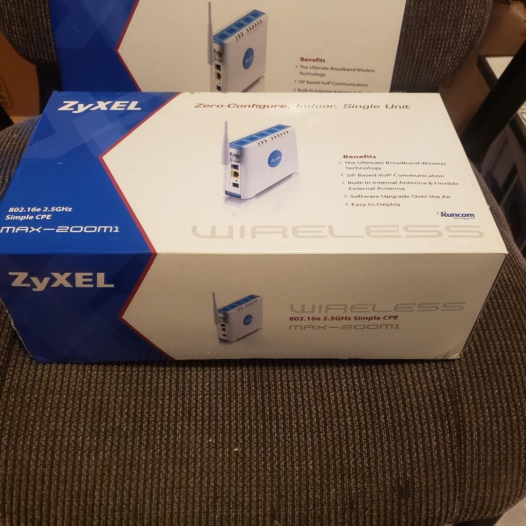 ZyXEL MAX-200M1  Zero Configure Indoor Wireless Broadband Router