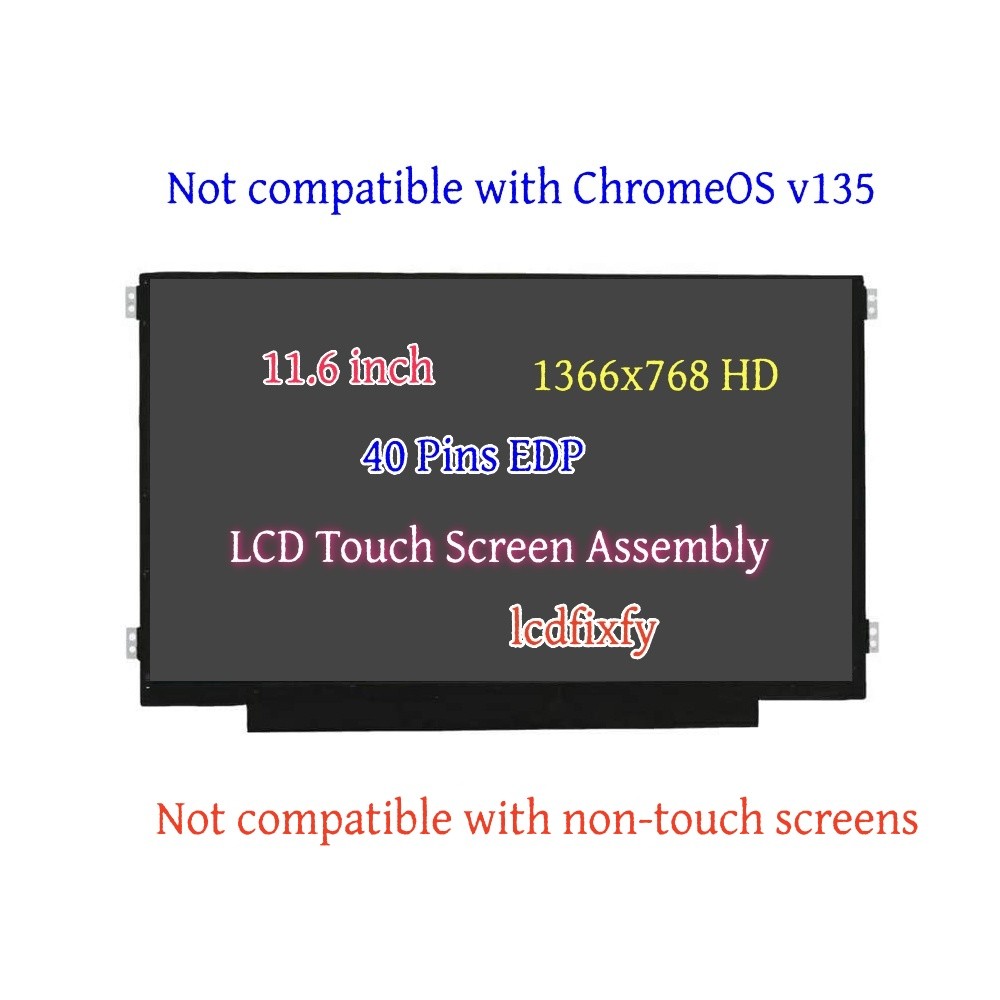 For ASUS Chromebook Flip C214 C214M C214MA 40pin LCD Touch Screen SCREEN