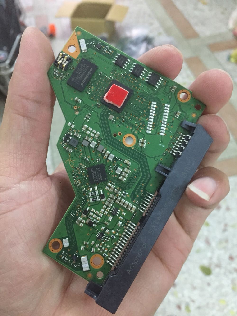HDD PCB Board number : 2060-810011-001 REV P1 Hard Disk Circuit board no lock