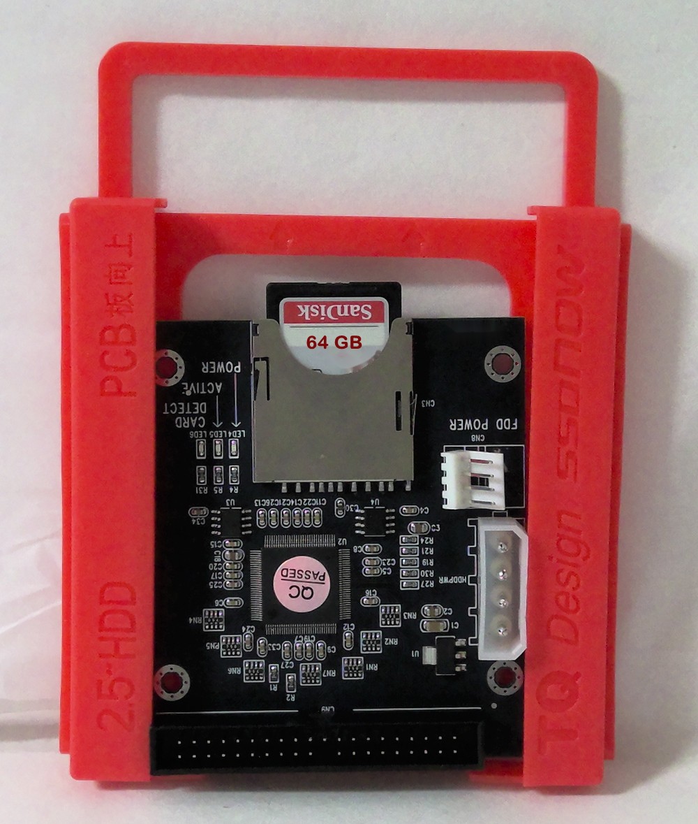 64GB SSD Replace Worn Out 3.5" IDE Drives with this Reliable 40 PIN IDE SSD Card