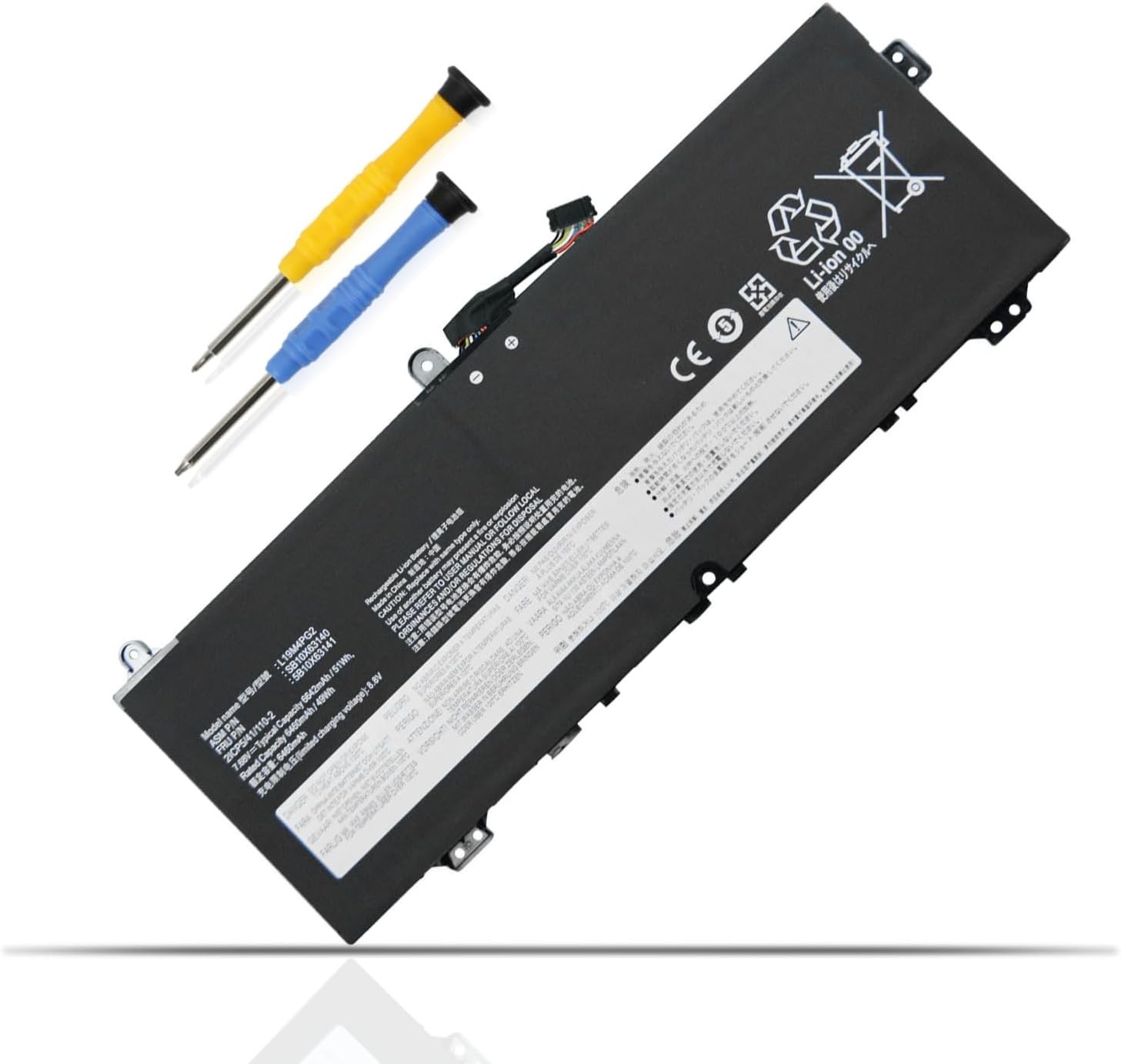 L19M4PG2 Laptop Battery for Lenovo IdeaPad ChromeBook Flex 5 13.3