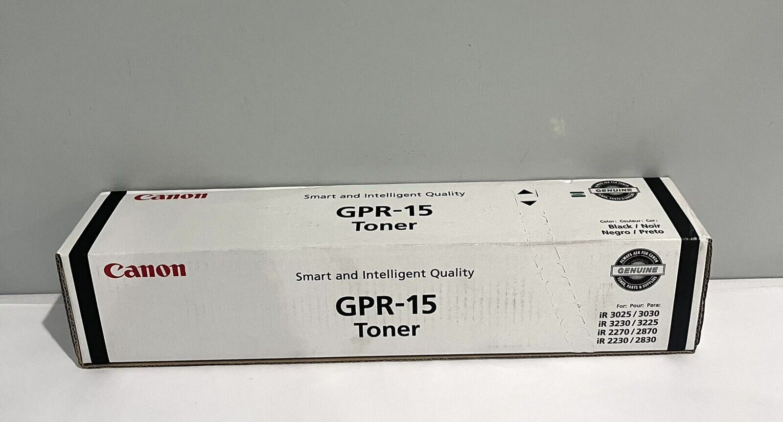 Canon GPR-15 Black Toner Cartridge for IR 2230 2270 2830 2870 3025 3030 3225 