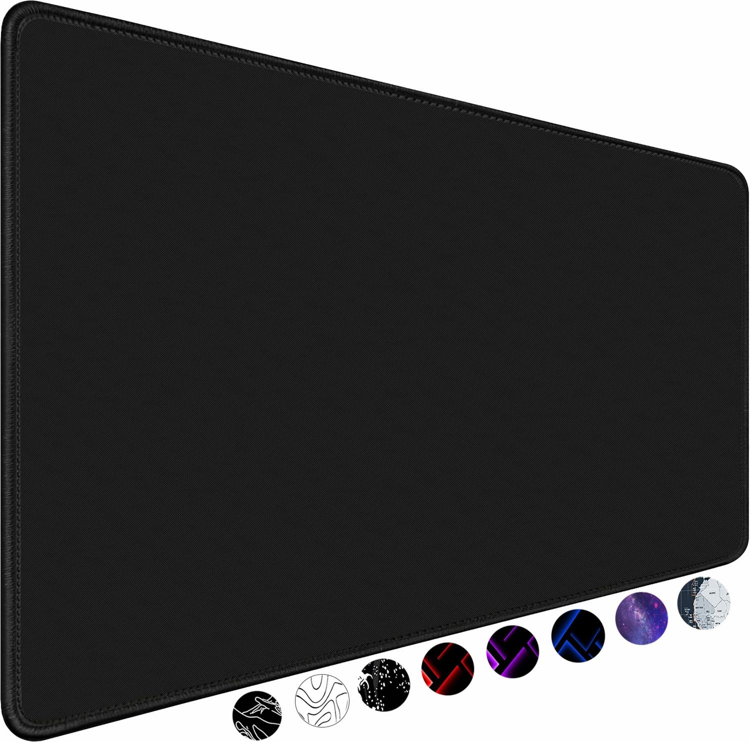 Large Gaming Mouse Pad, Waterproof Extra Large Big Mouse Pad with Stitched Ed...