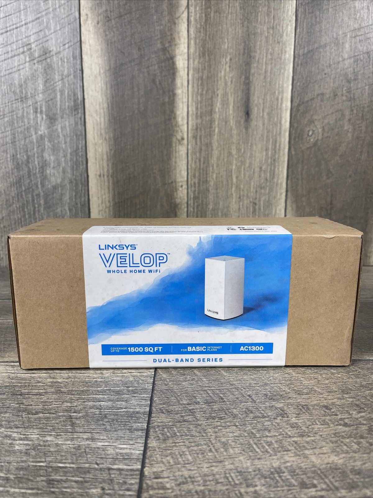 Linksys WHW01 Dual-Band Series VELOP AC1300 Whole Home Mesh Wi-Fi System NEW