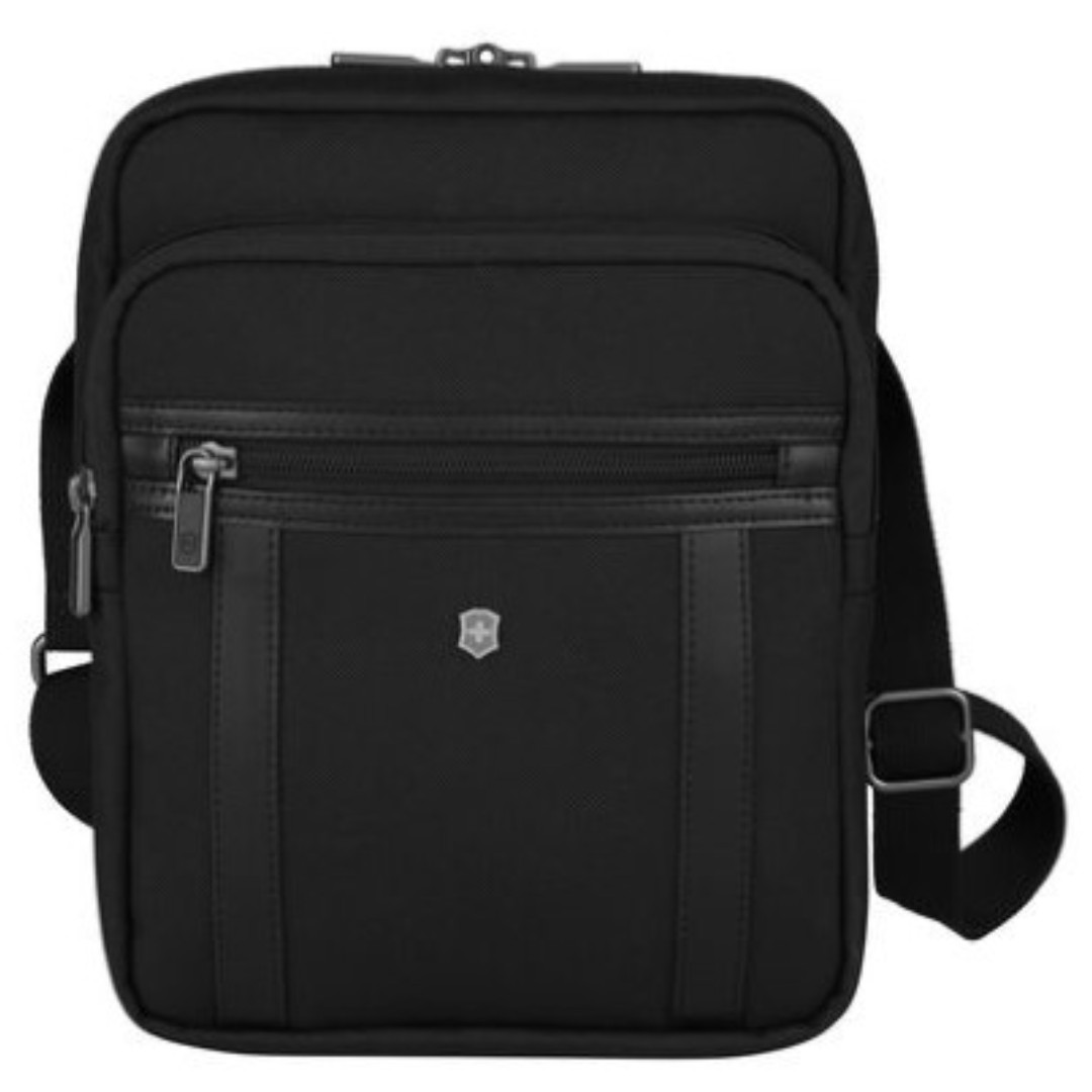 Victorinox Werks Professional Cordura Crossbody Tablet Bag Black Messenger