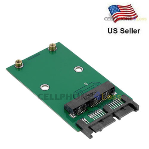 1.8 inch Green High Capacity High Power Serial mSATA to Micro SATA Adapter