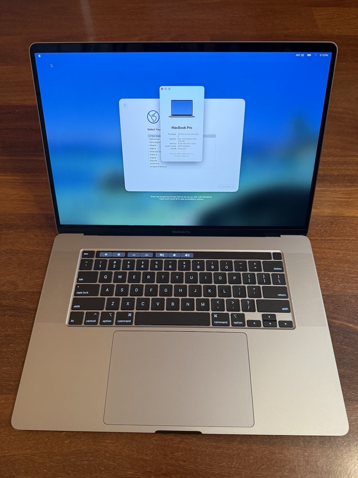 Pre-Owned Apple 2019 MacBook Pro 16" A2141 Intel i7 16GB RAM 512GB SSD Gray