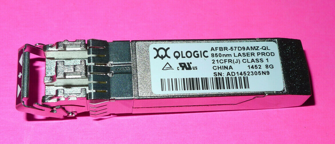 Genuine Qlogic 8GB Fibre Channel FC SFP 850nm Transceiver AFBR-57D9AMZ-QL