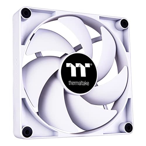 Thermaltake CT120 PC Cooling Fan White [2-Fan Pack] - 2 Pack (cl-f151-pl12wt-a)