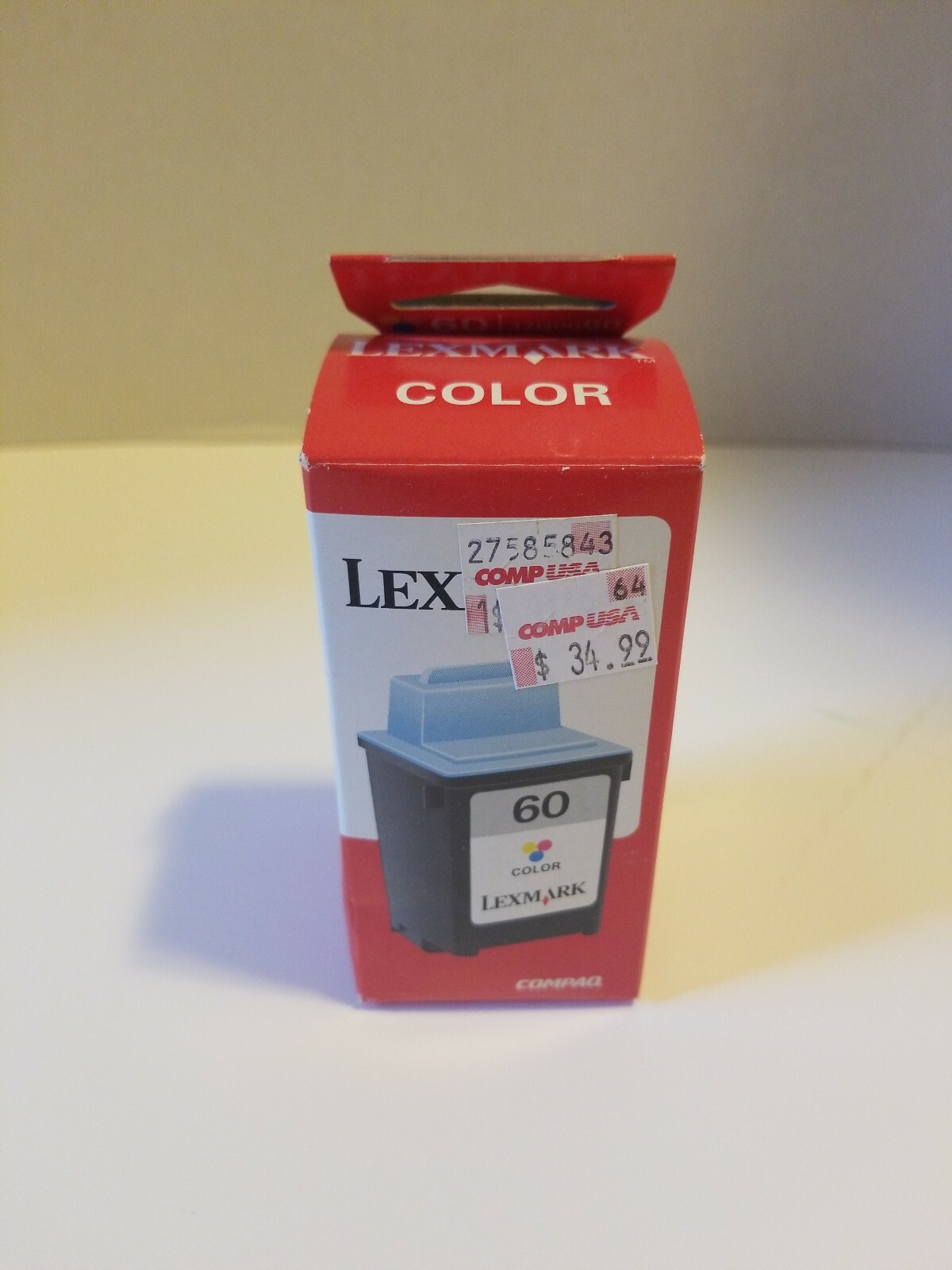 NEW Lexmark #60 Color Ink Cartridge Genuine 