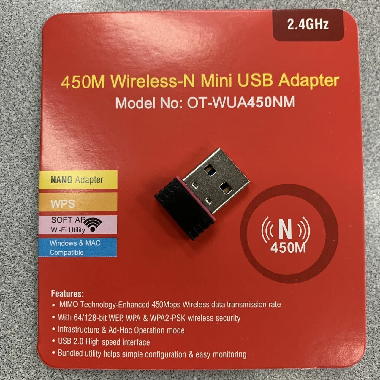 5 Pack 300Mbps Mini Wireless USB Wi-Fi Adapter LAN  Network 802.11n/g/b Nano