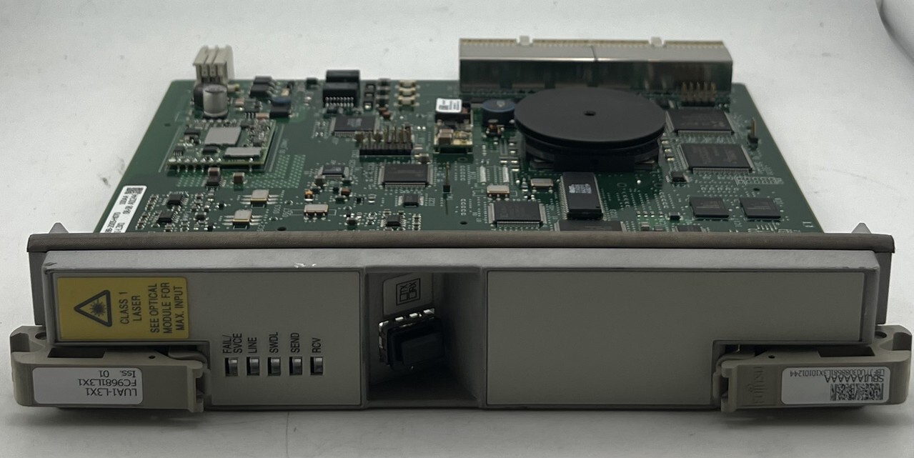 FUJITSU FC9681L3X1 OC-3 OC-12 LINE UNIT SBUIAAAAAA BASE UNIT MODULE