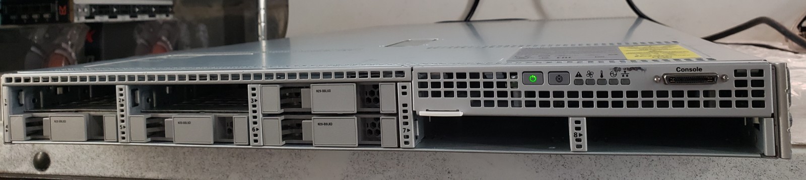 Cisco UCSC-C220-M4S Server 2x Intel Xeon 2620V3 NO EARS RAM HDD  w/ 2x 770W PSU