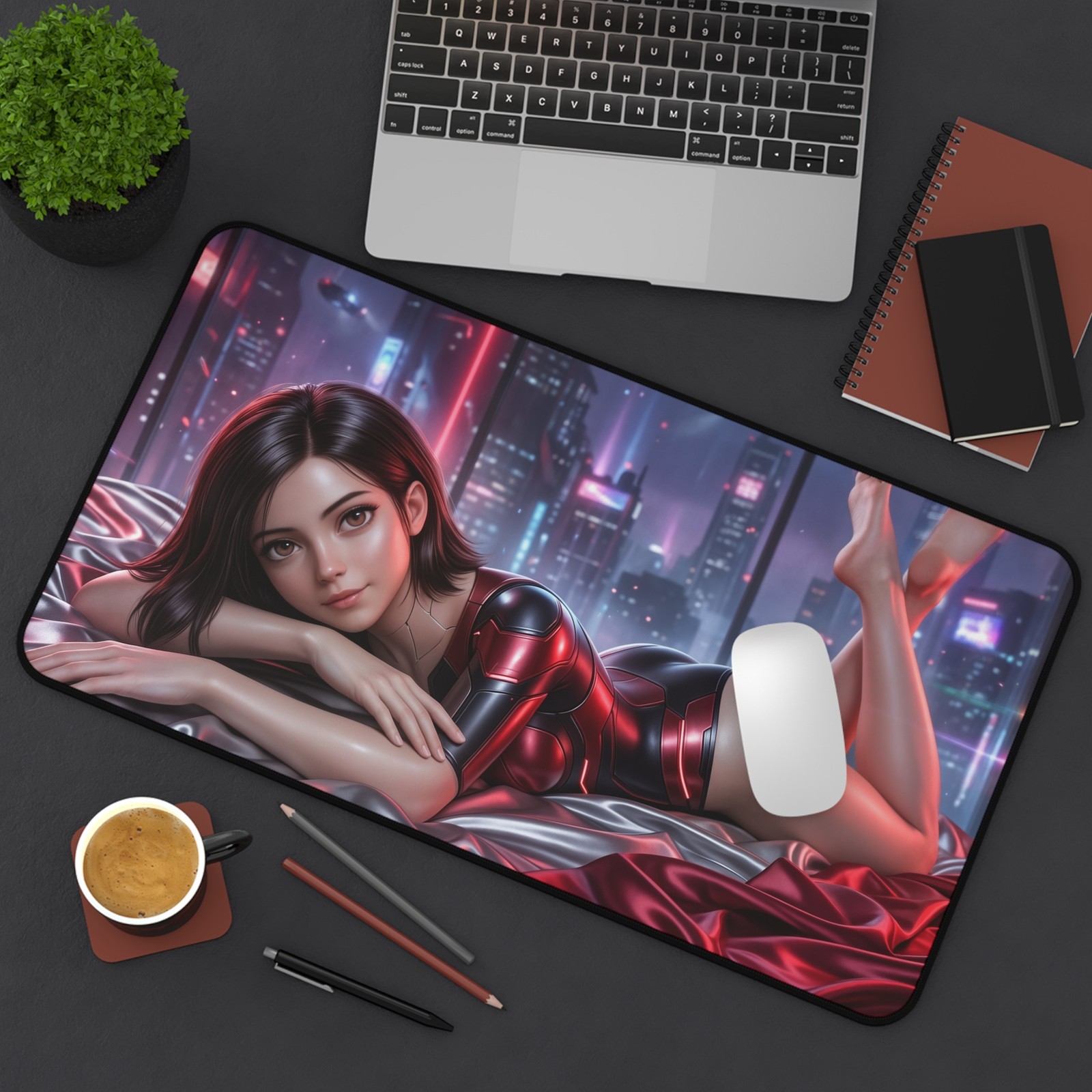 Alita Battle Angel Desk Mat, XXL Mouse Pad, Gaming Desk Accessory