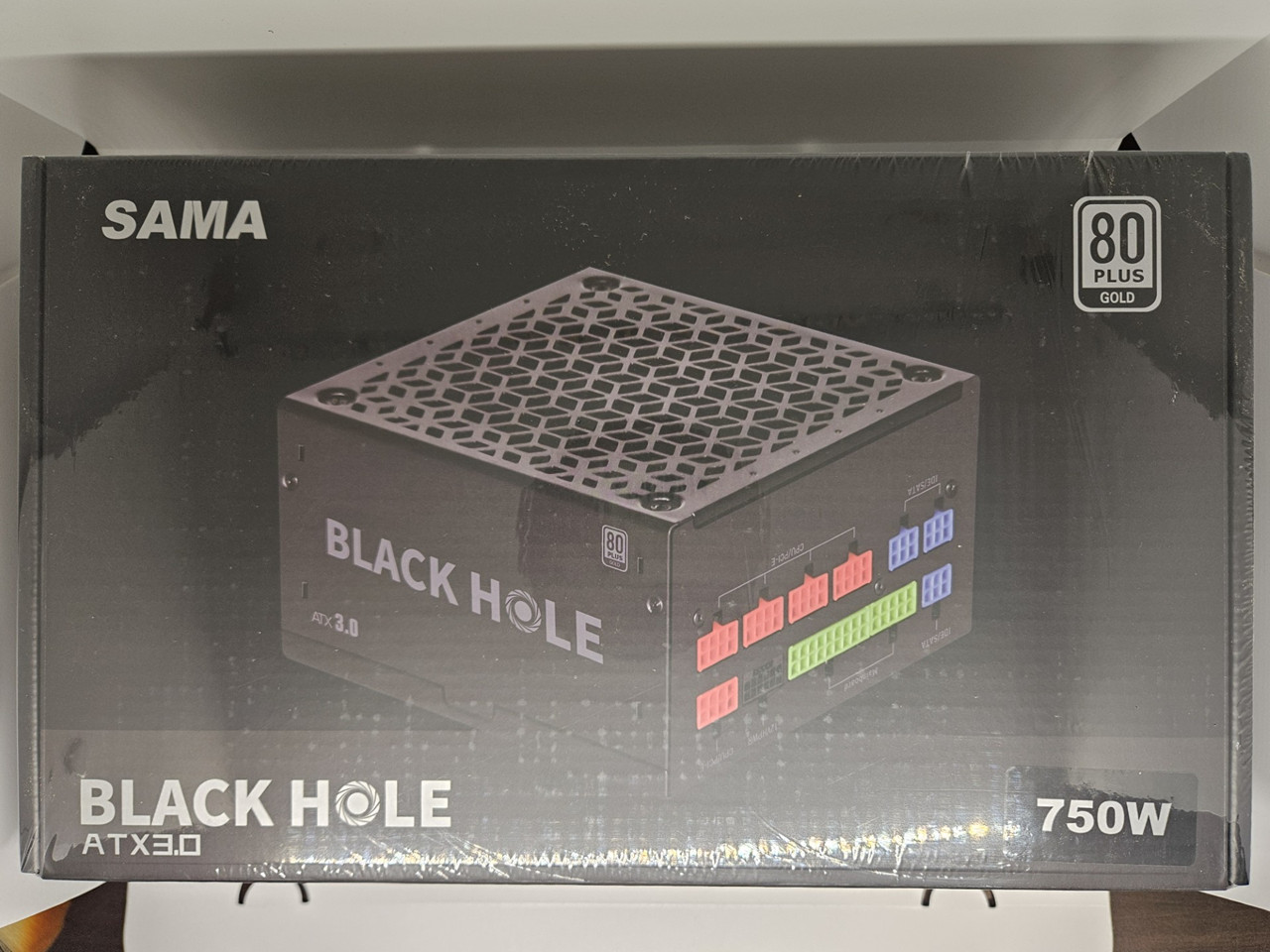 SAMA Black Hole 750W Black 80 PLUS Gold Power Supply ATX3.0 ATX Full Modular-NEW