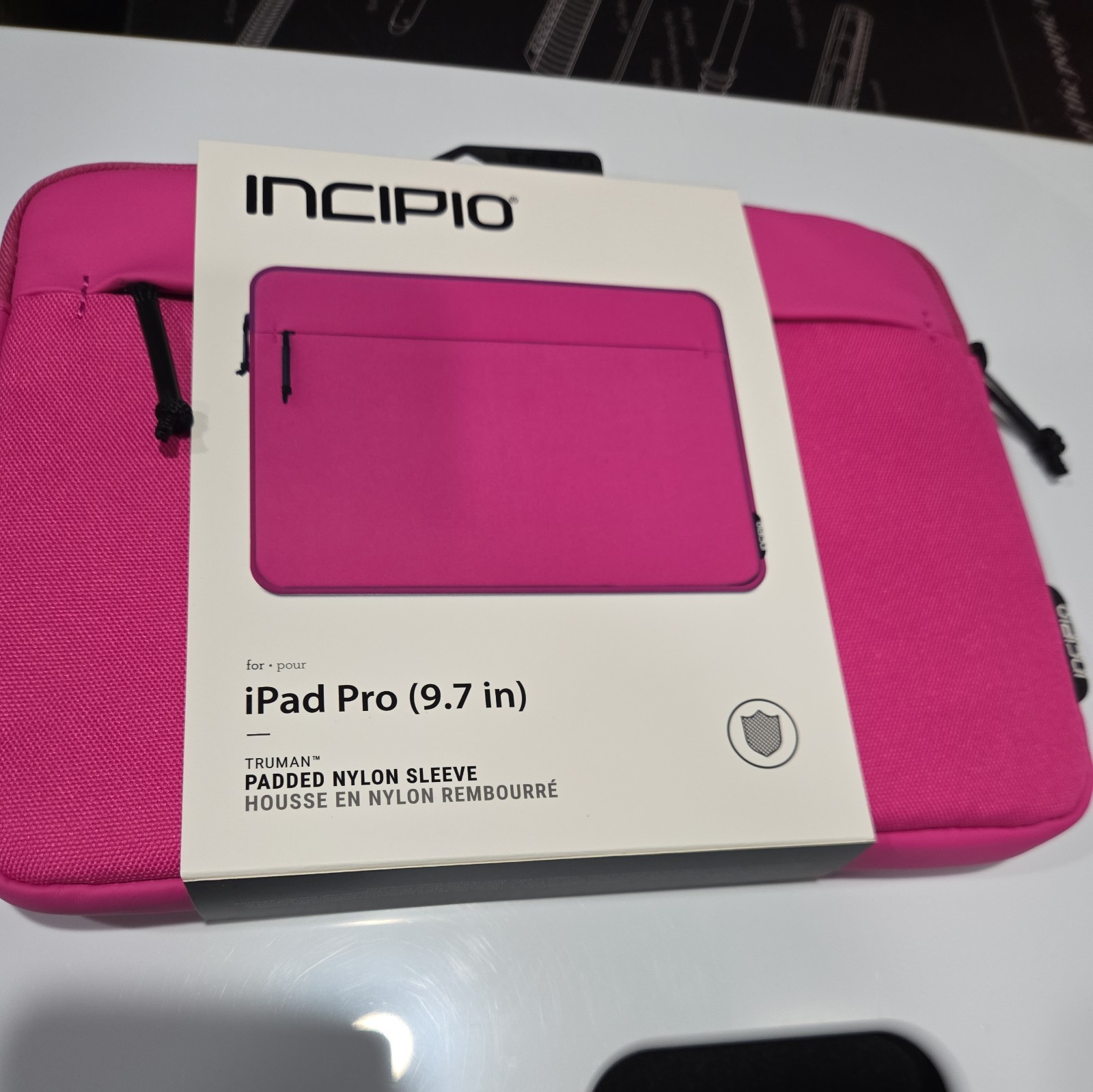 New Incipio Truman Padded Nylon Sleeve for iPad Pro 9.7 inch - Pink