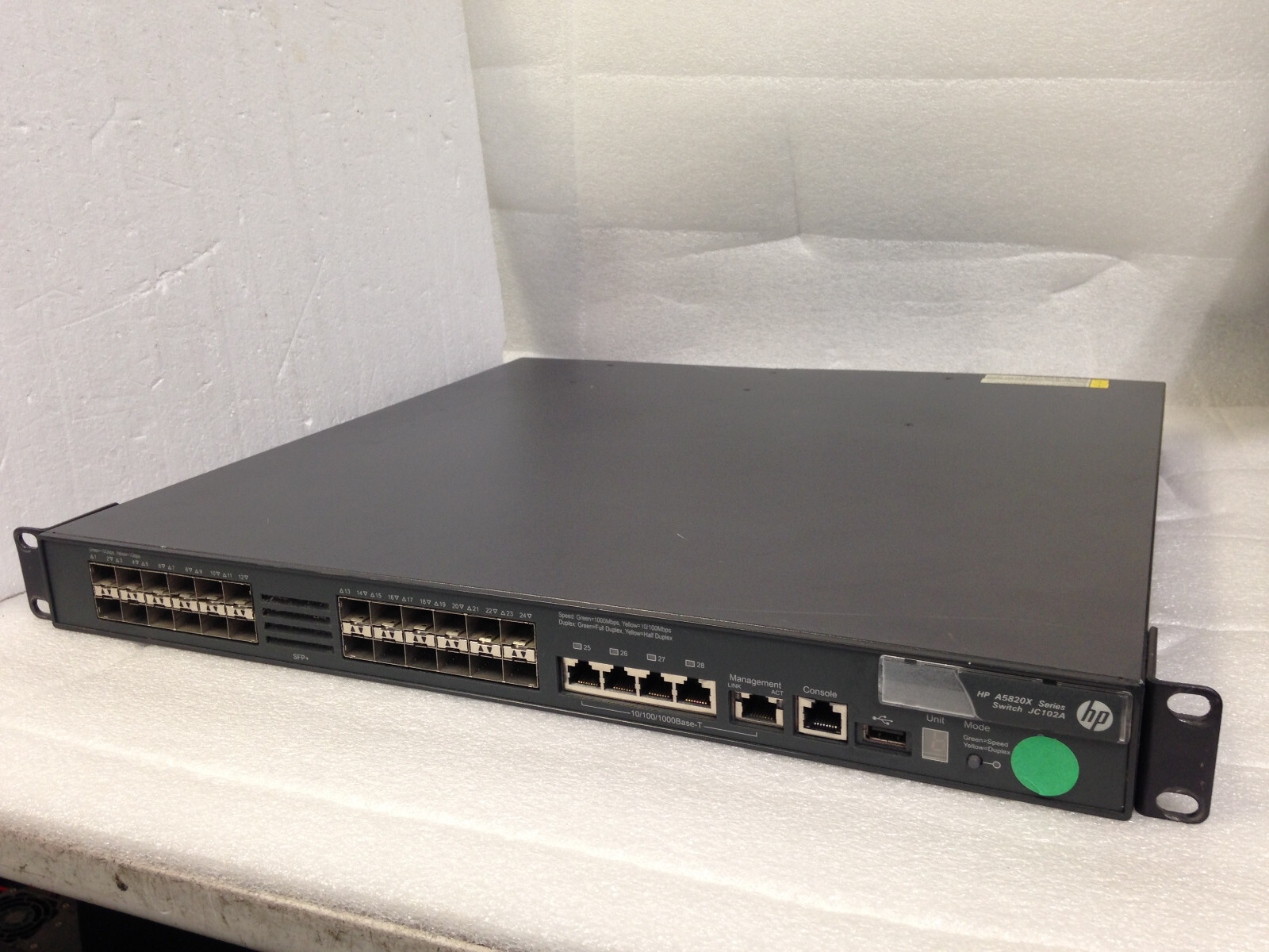 HP A5820X Series Switch JC102A Ethernet Switch H3C S5820X-28S