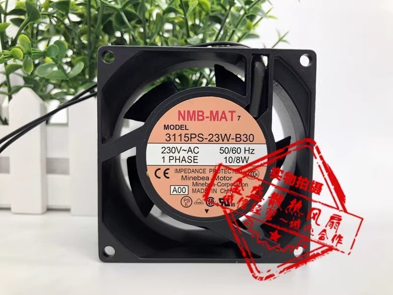 NMB 3115PS-23W-B30 8038 AC230V 10/8W 8CM AC Cooling Fan