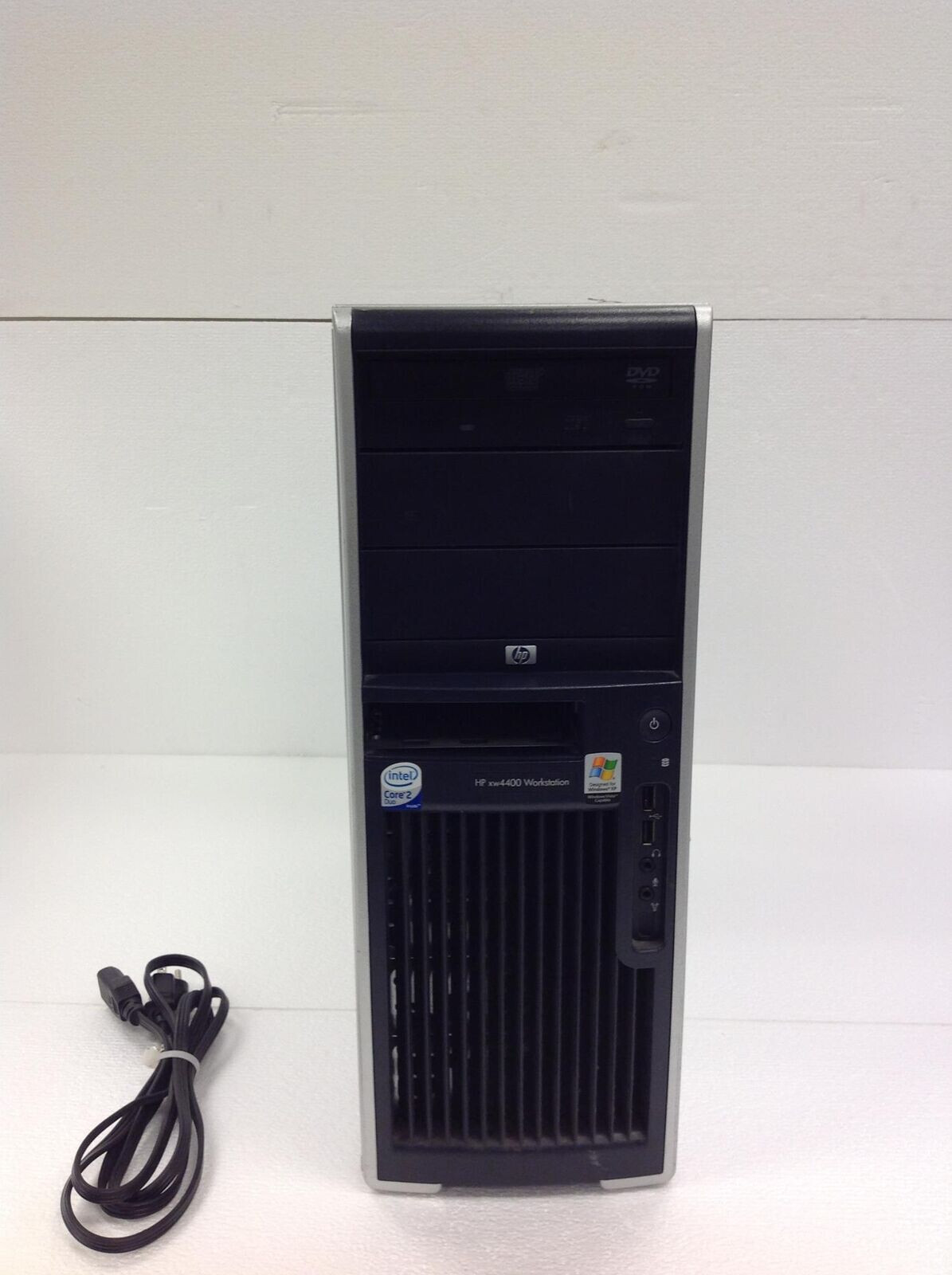HP XW4400 2GHz 4GB DVDRW video Desktop 500GB hard drive workstation computer