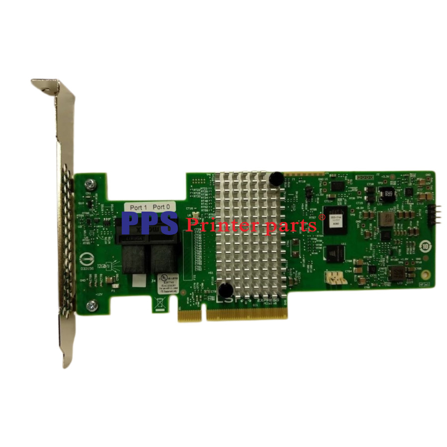 LSI 9340-8i USED FOR IBM 46C9115 M1215 12GB RAID0.1.10.8 PORTS Controller Card