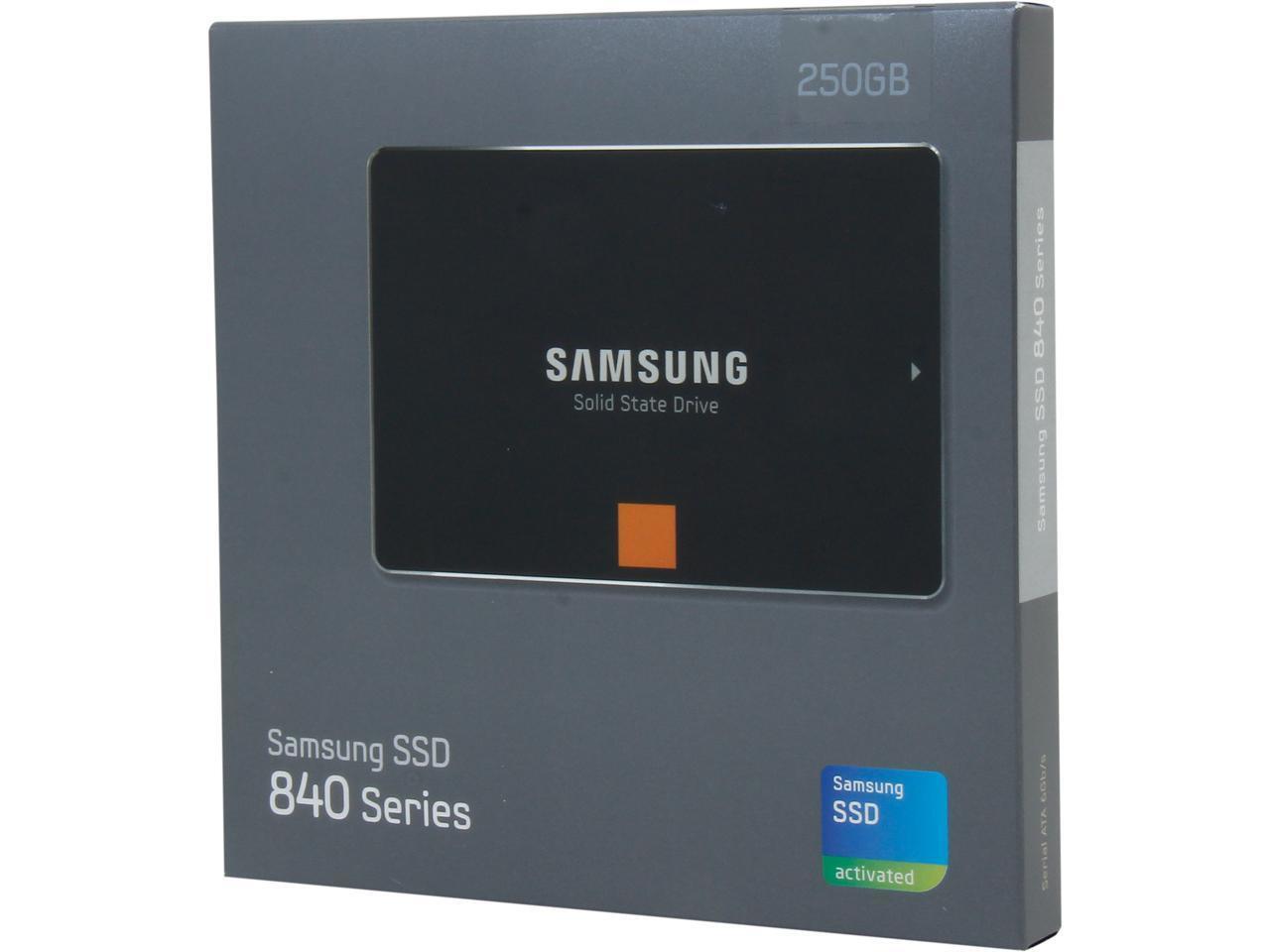 New SAMSUNG 840 2.5" 250GB SATA III Internal Solid State Drive SSD MZ-7TD250BW