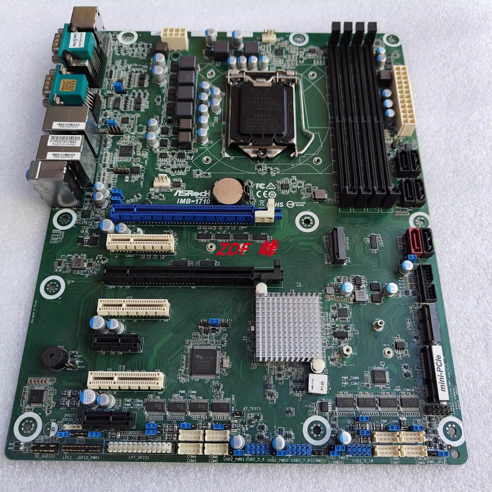 ASROCK IMB-1710 REV 1.02 industrial motherboard