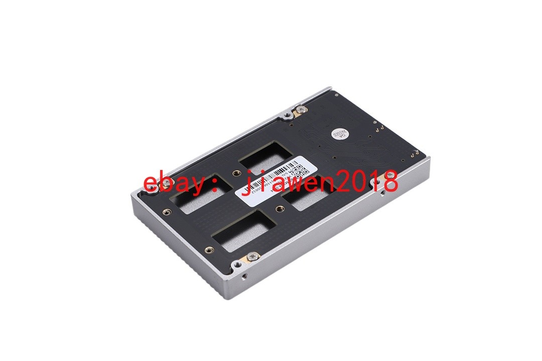Dual 2X M.2 NVME SSD To Slimline SFF-8654 8X Adapter SFF-8654 TO 2*M.2 +Shell