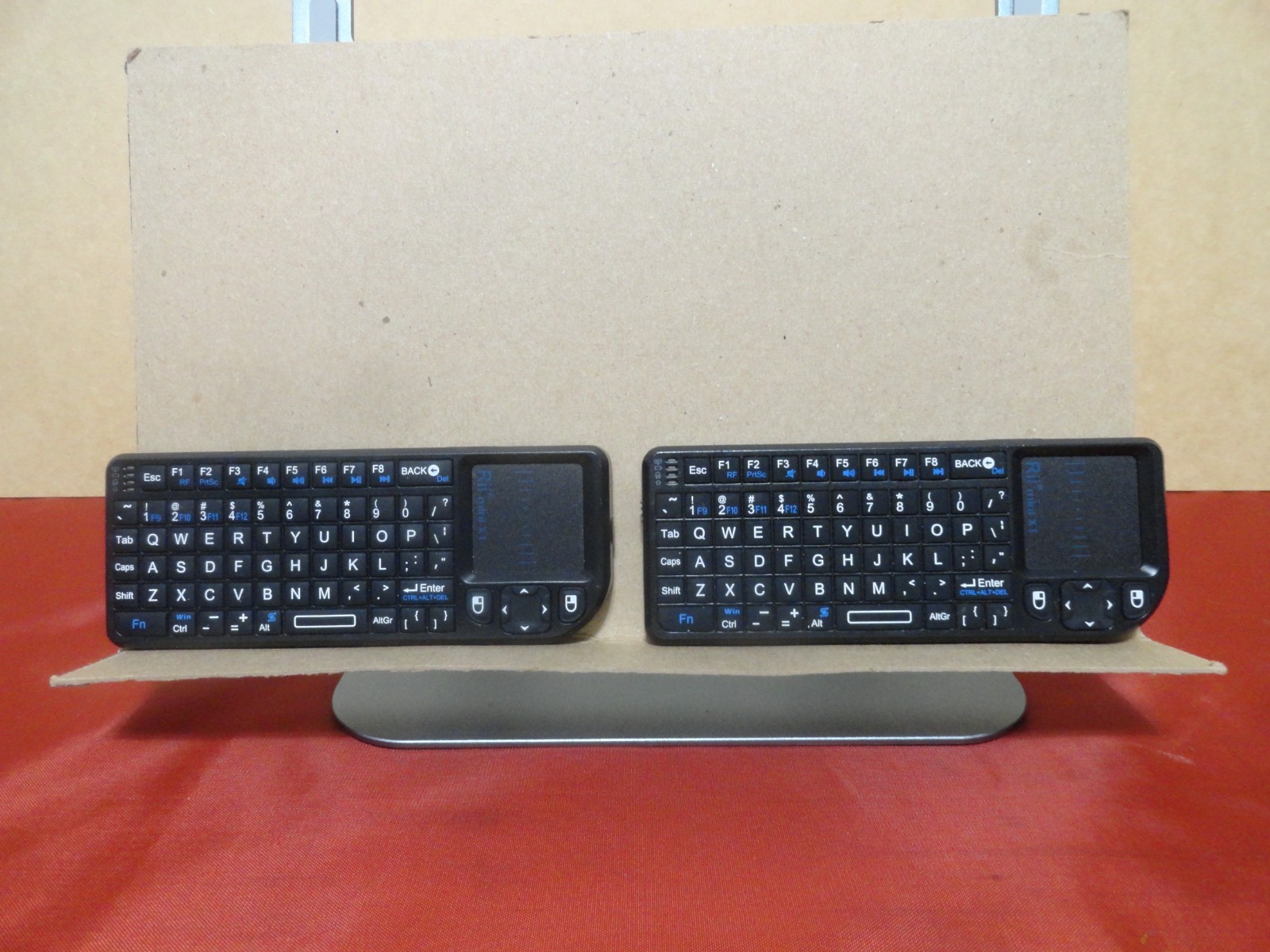 LOT OF 2 RT-MWK01 Rii mini X1 WIRELESS KEYBOARD