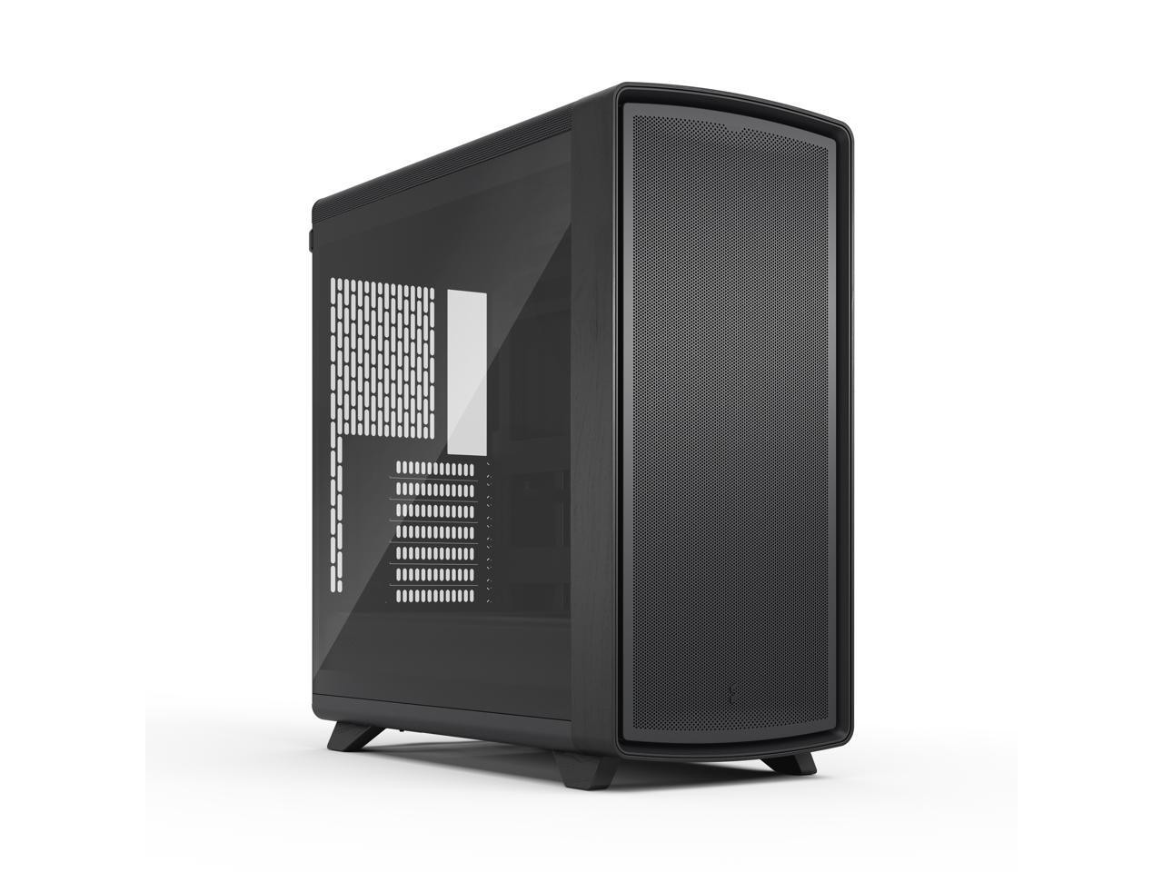 Fractal Design Summit Blackout TG Blackened Oak PC Gaming Case - Tempered Glass