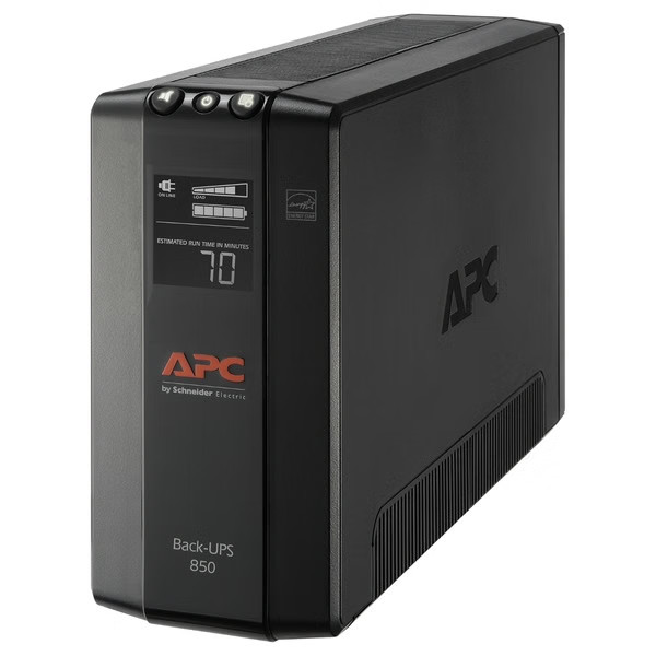 APC BX850M Back-UPS Pro 8-Outlet Compact Battery Back-Up and Surge Protector (51