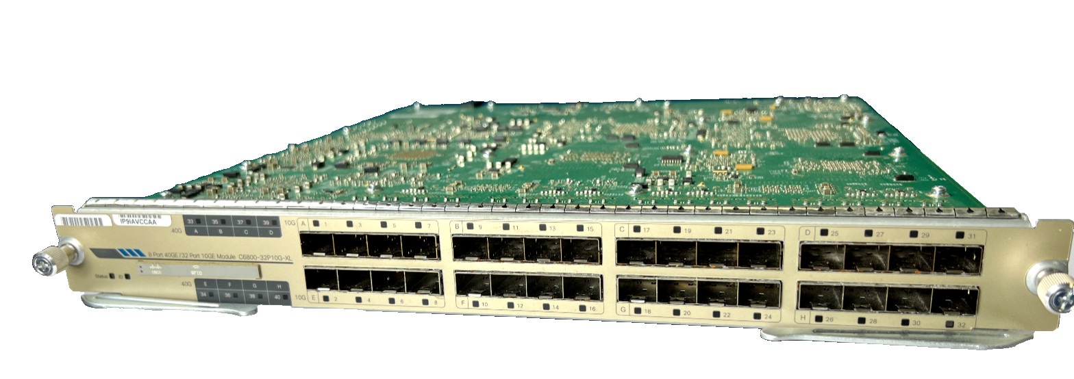 Cisco C6800-32P10G-XL Catalyst 6800 8port 40G/32 port 10GE Module