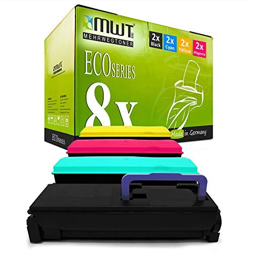 Eurotone 2x Cyan Laser Toner Cartridge for Kyocera TK540