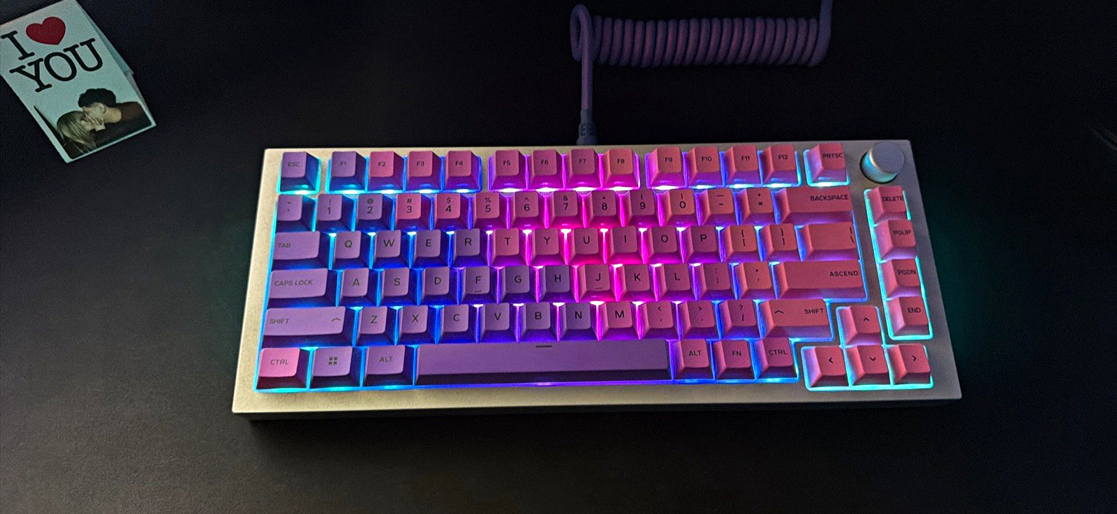 Glorious 75% keyboard