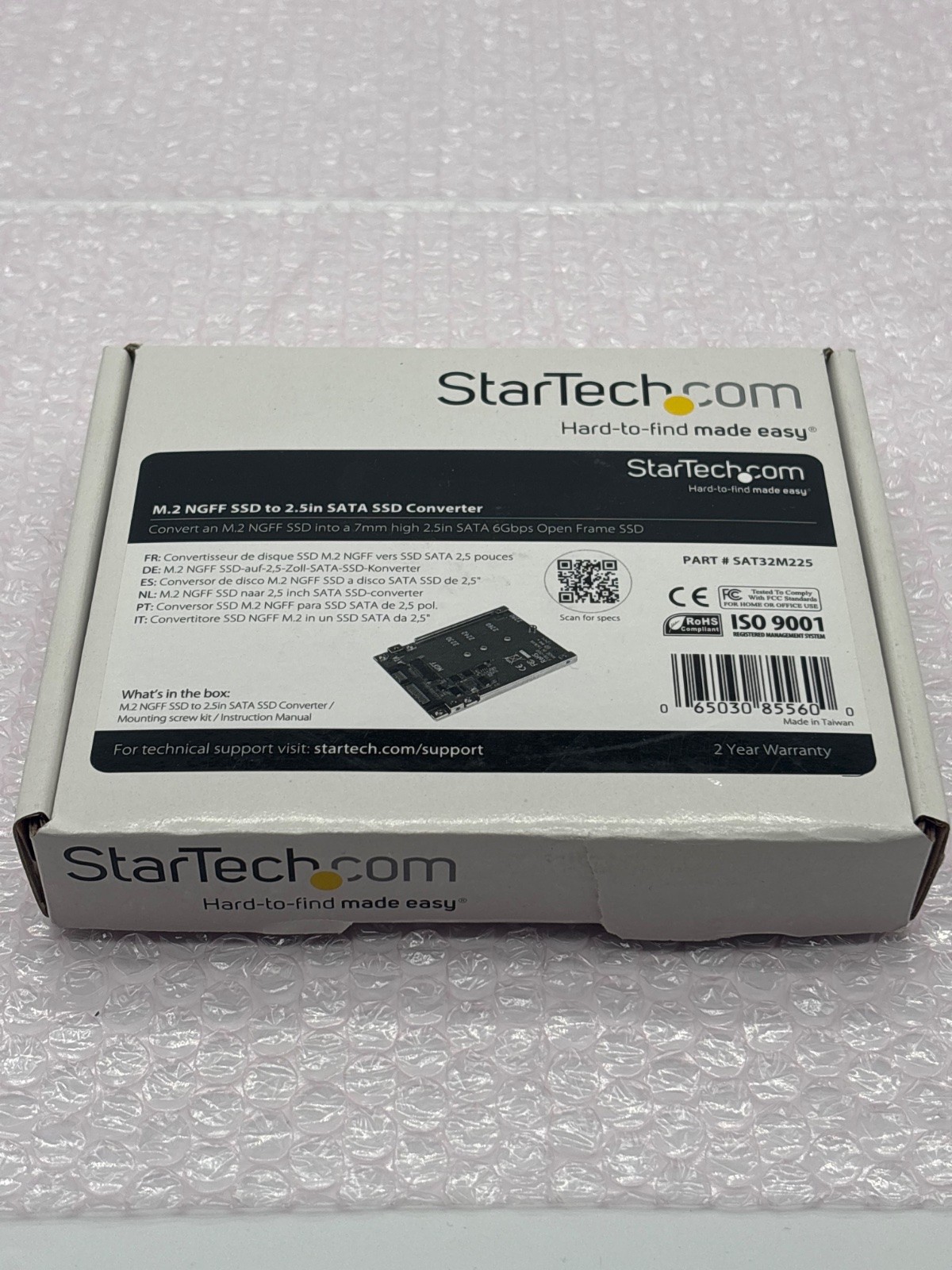 StarTech SAT32M225 M.2 NGFF to 2.5