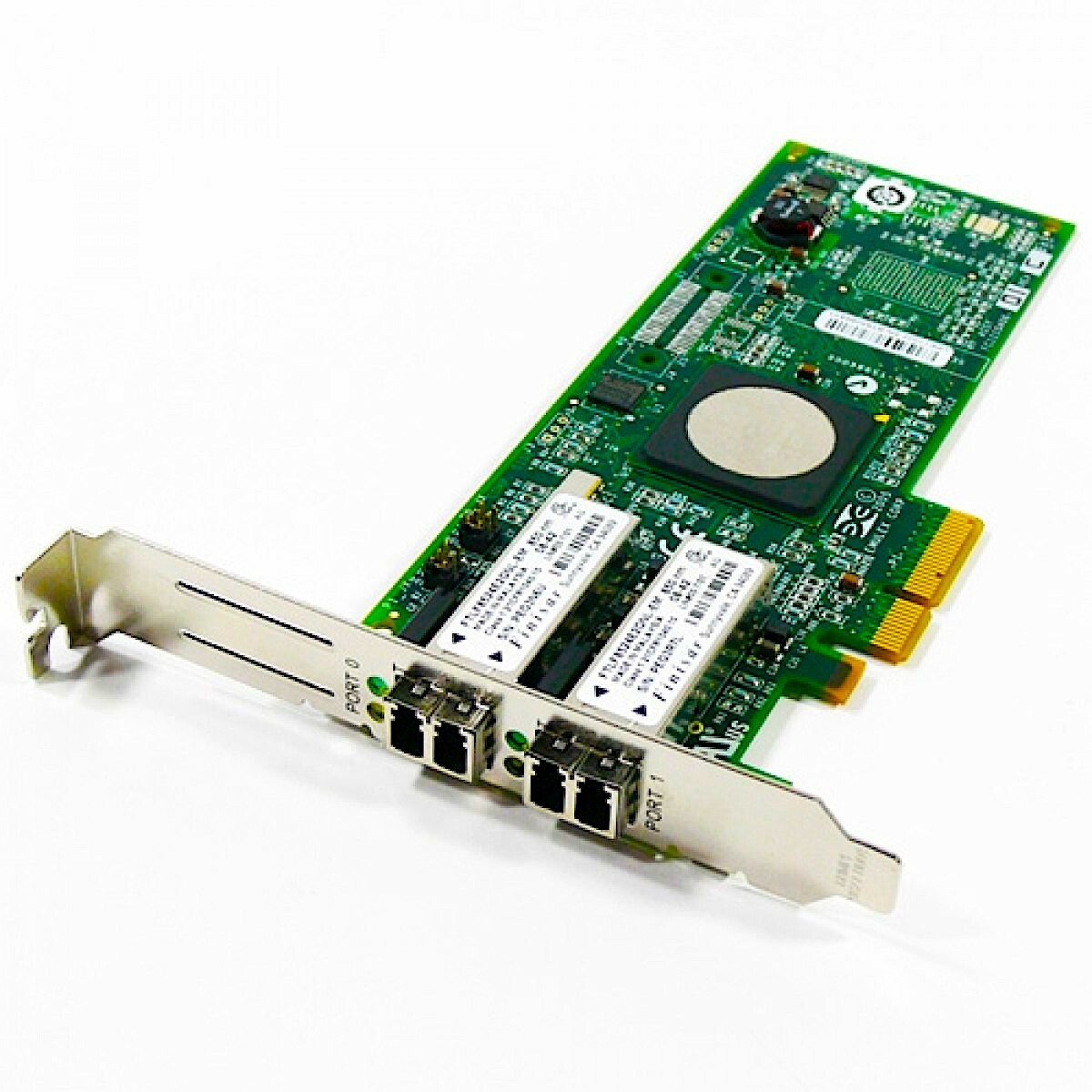 407621-001 I HP PCIe Dual Fiber Channel 4GB HBA (FC) Host Bus Adapter (QLogic)