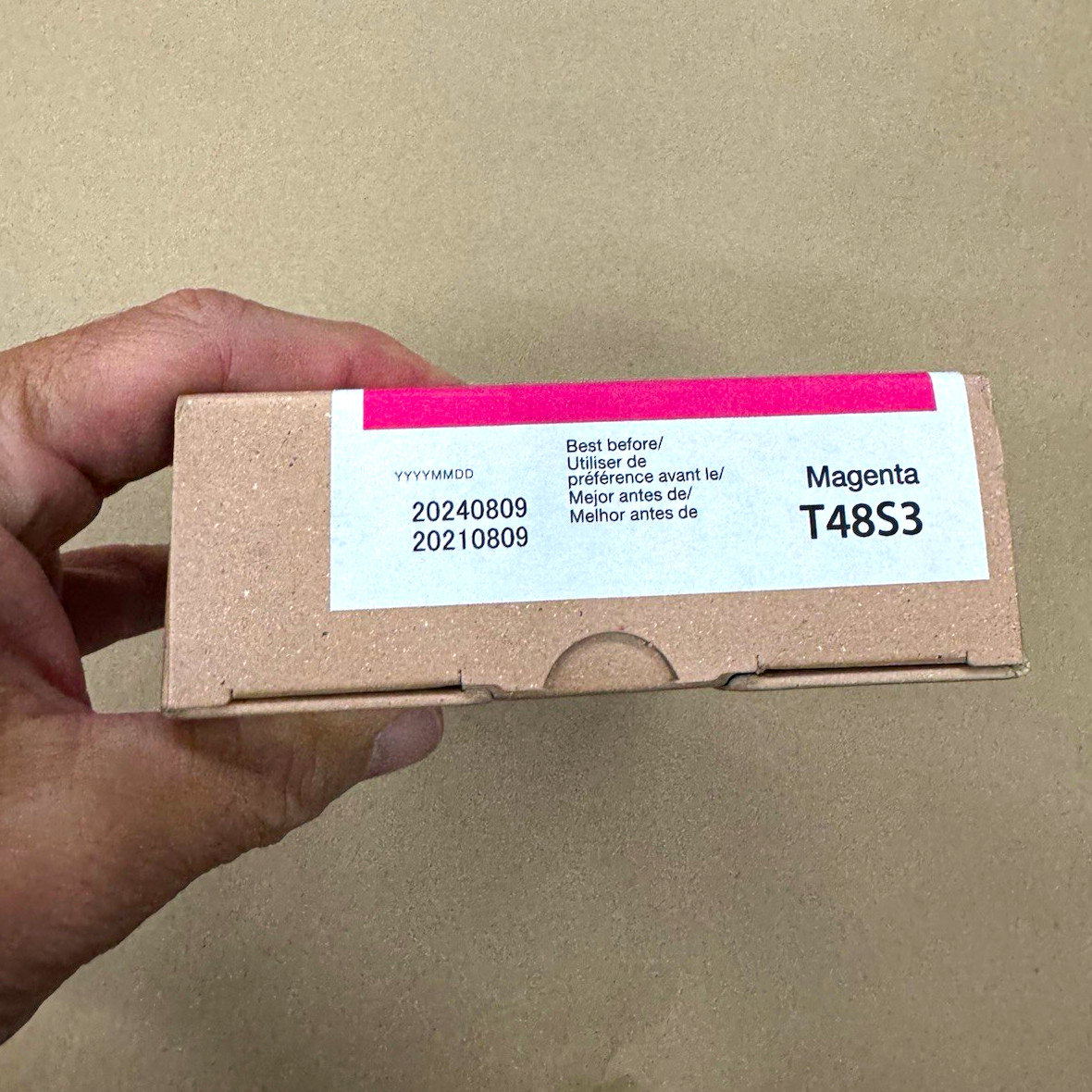 Epson T48S3 UltraChrome PRO Magenta Ink Cartridge Genuine C13T48S320