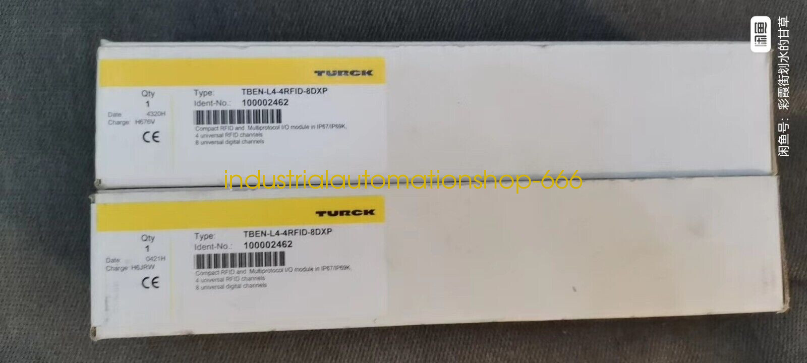 1PC NEW TBEN-L4-4RFID-8DXP Bus Module Via DHL or FedEX