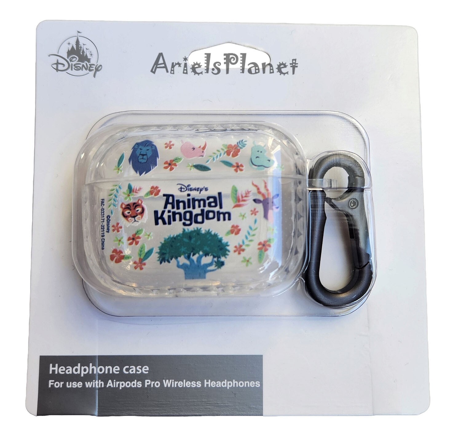 Disney Parks Animal Kingdom Headphone Case for AirPods Pro Wireless Headphones