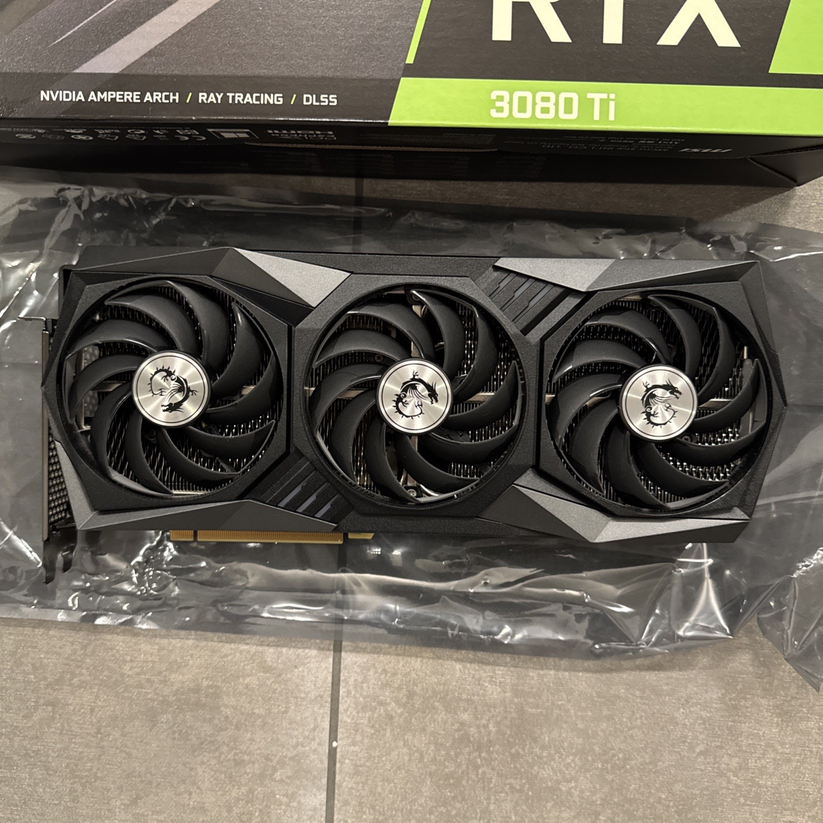 MSI GeForce RTX 3080 Ti GAMING X TRIO 12GB GDDR6X Graphics Card