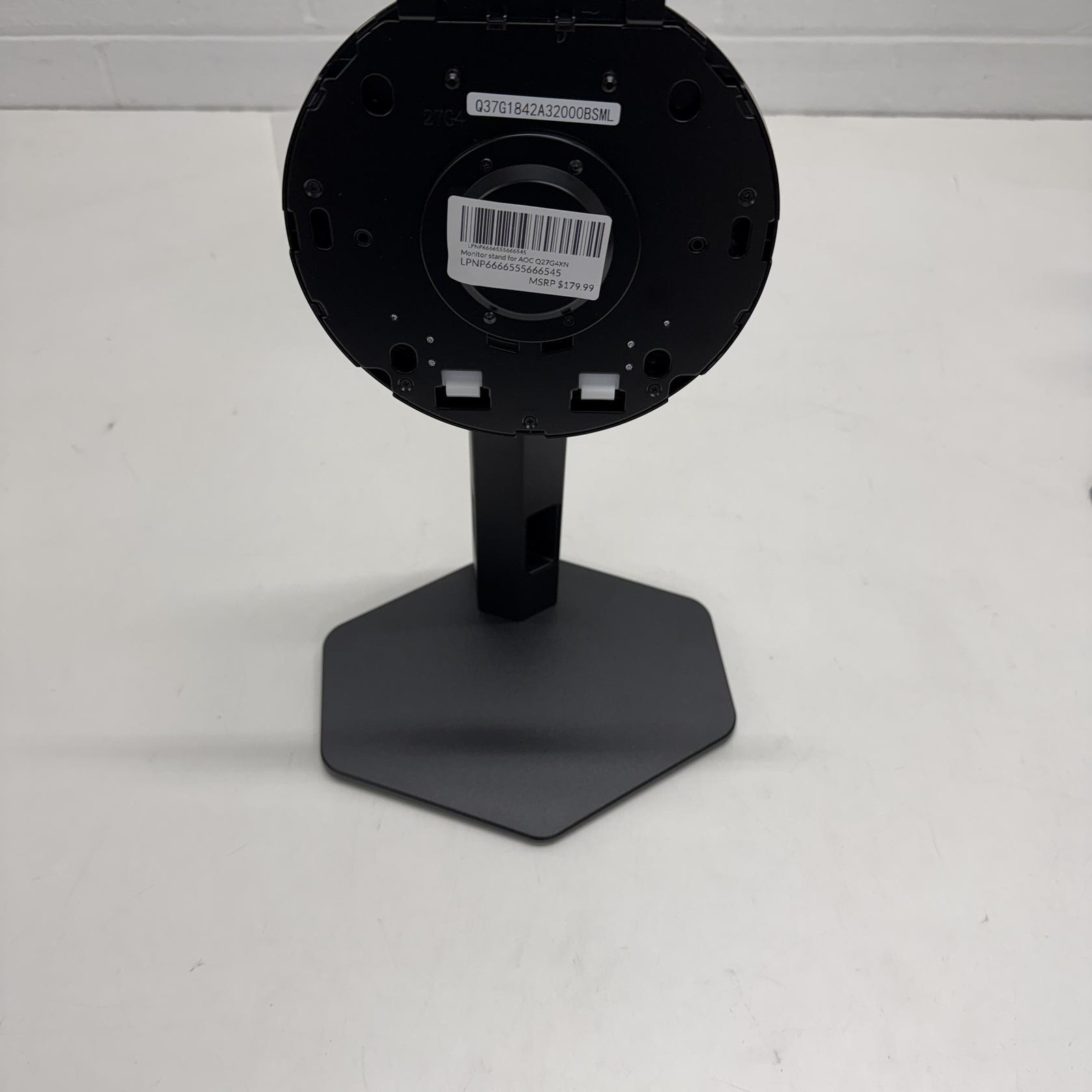 Monitor stand for AOC Q27G4XN