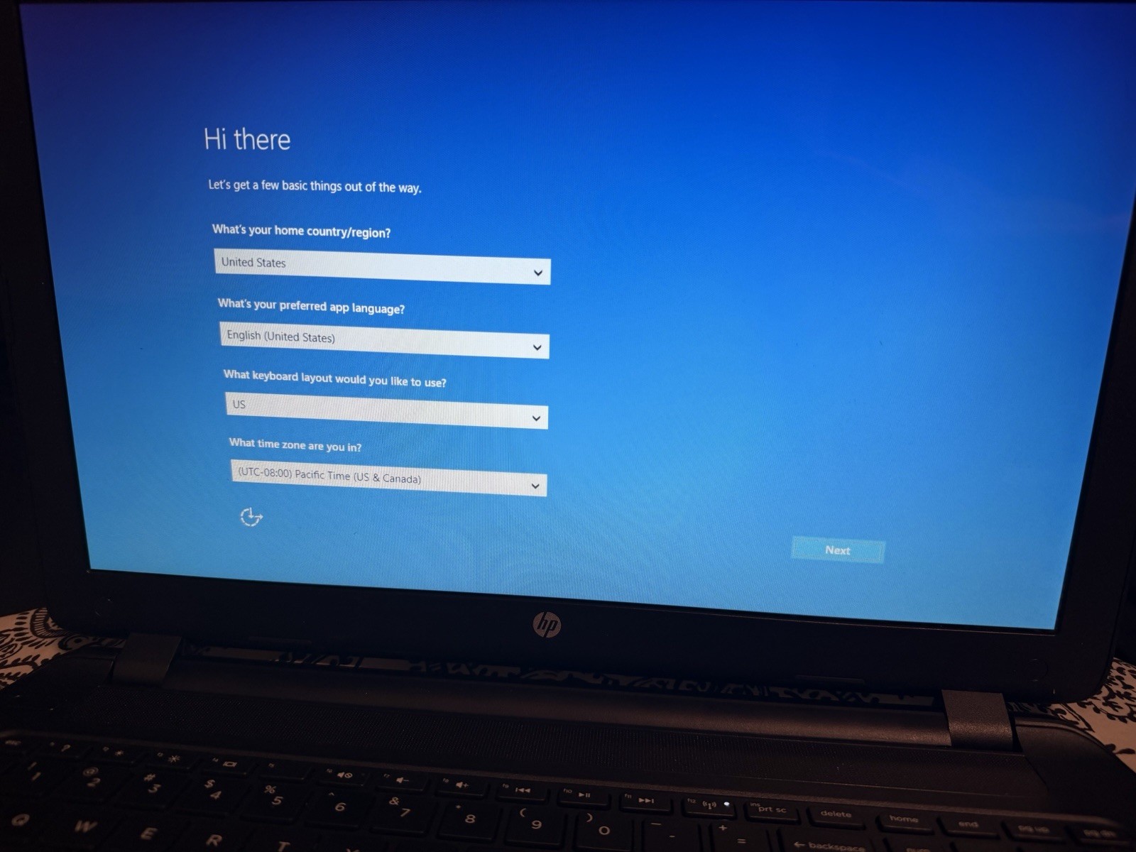 HP Pavilion 15-f233wm Laptop 15.6" Intel Celeron N3050 1.6Ghz 4GB 500GB Bad Batt