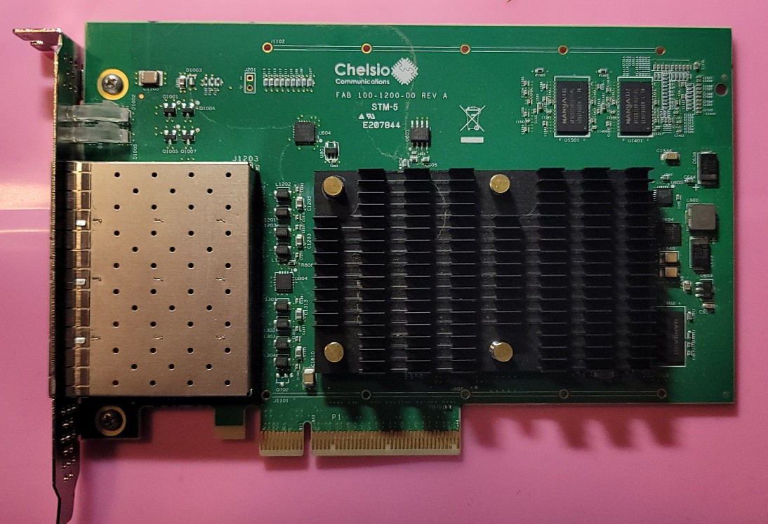 Chelsio T540-CR 10 Gbps Quad Port Unified Wire Adapter MSIP-REM-CC2-T540-CR