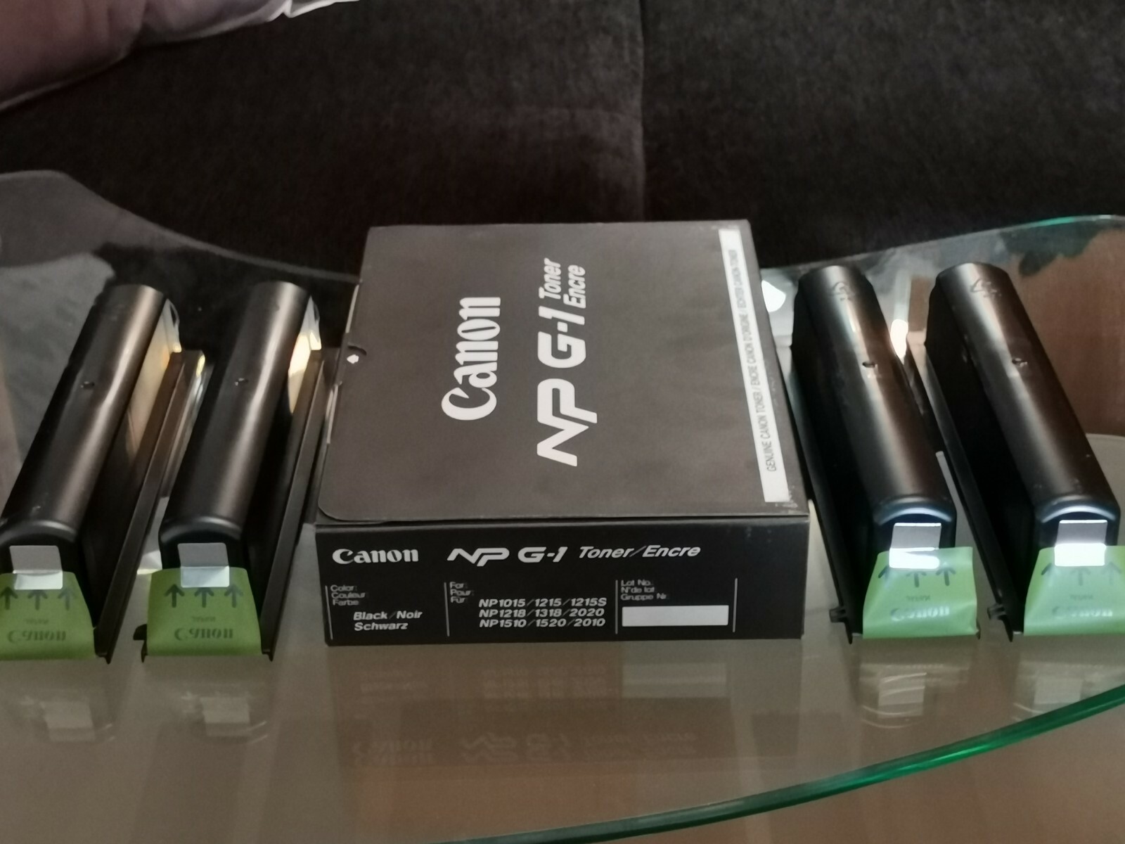 ORIGINAL Cartridge Canon NP G-1 Toner/Encre.Black 4x190g.For NP1015/1215/1218...