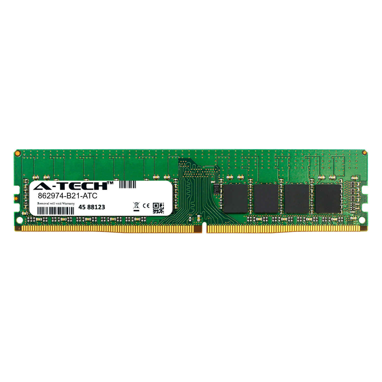 8GB DDR4 PC4-19200E ECC UDIMM (Replacement for HP 862974-B21) Server Memory RAM