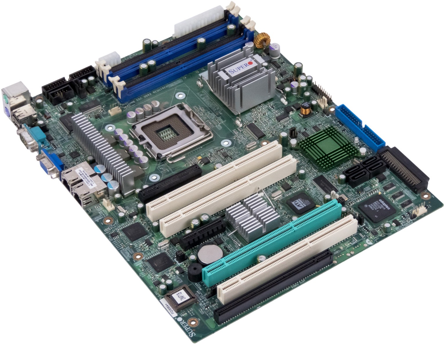 Motherboard SUPERMICRO PDSM4+ SOCKET LGA775 DDR2 PCI-X PCIE SCSI ATX SYSTEM BOARD