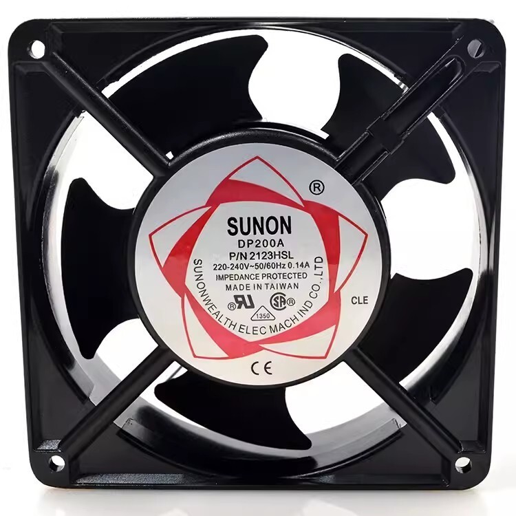 SUNON DP200A 2123XSL 12038 220V-240V 0.14A 12CM Cooling Fan